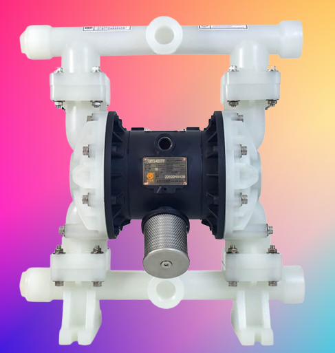 Bảng giá máy bơm màng khí nén vỏ nhựa PP QBY3-40STFF