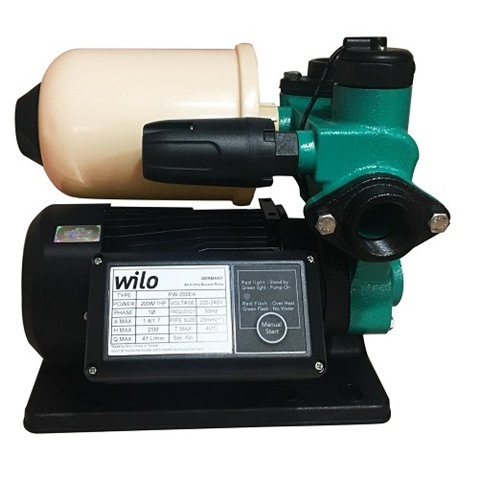Bán Máy bơm tăng áp tự động Wilo PW 200 EAH (200w-90 độ C)