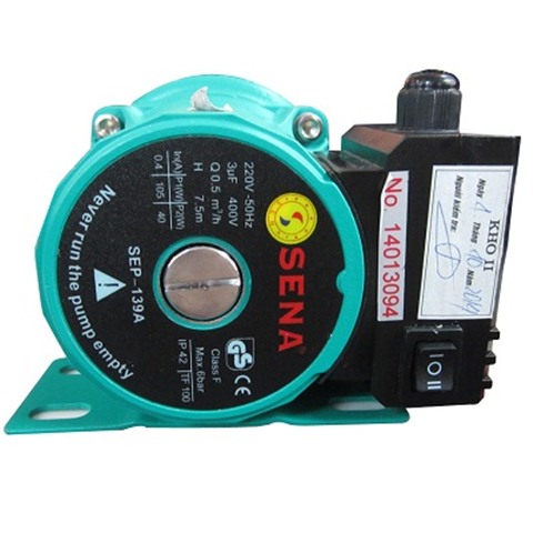 Bán Máy bơm tăng áp điện tử Sena 139A (40w)