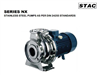 Bán Máy bơm công nghiệp đầu inox Stac NX 32/550T (4 kw)